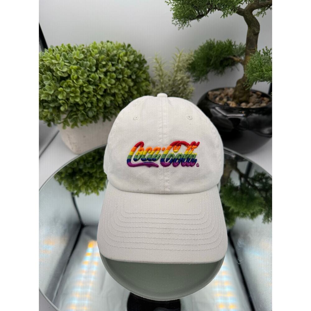 🏳️‍🌈Pride Coca-Cola Rainbow Adjustable Hat LGBTQ🌈